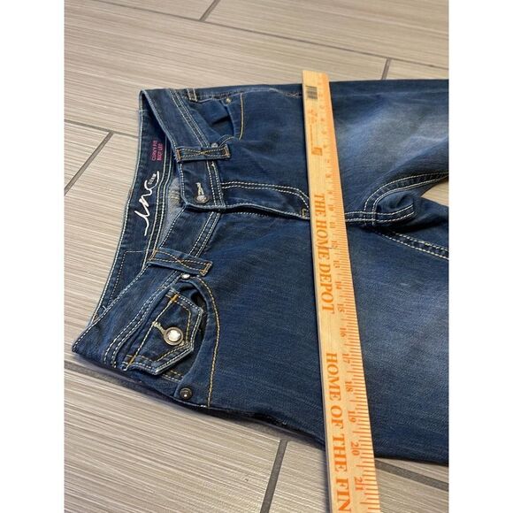 Inc international concepts curvy fit boot leg jeans womens sz 6 dark Wash denim - Picture 8 of 11